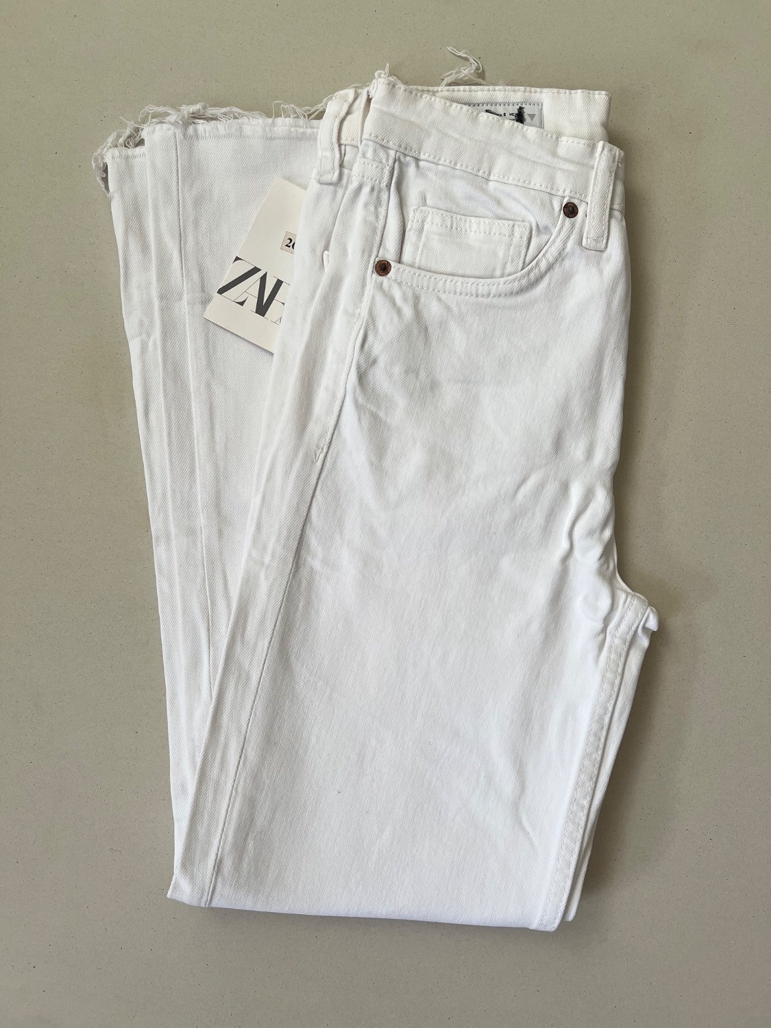  ZARA Luxury Collection — flare Leg Denim Jeans