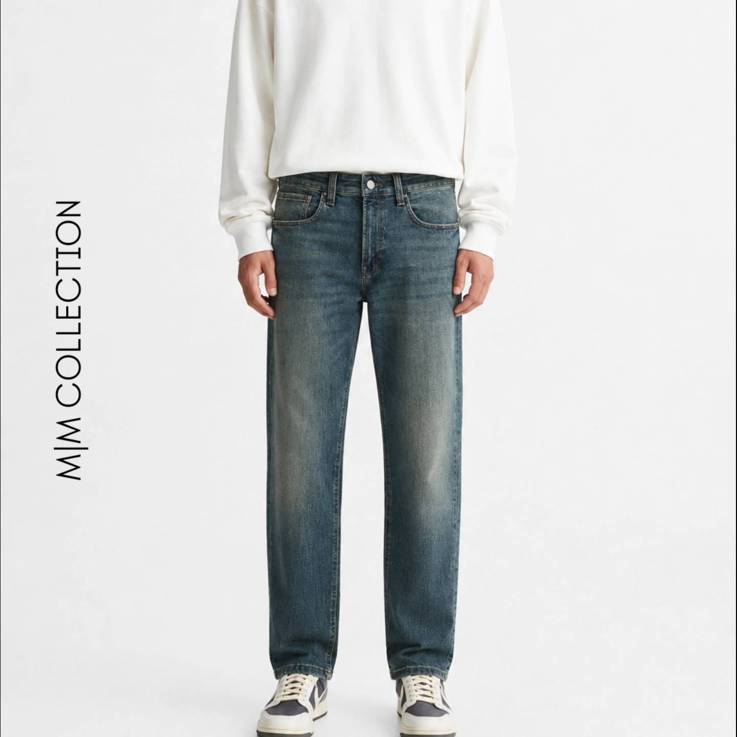 شلوار جین استریت MAHVAN- M collaction | MNG Straight 