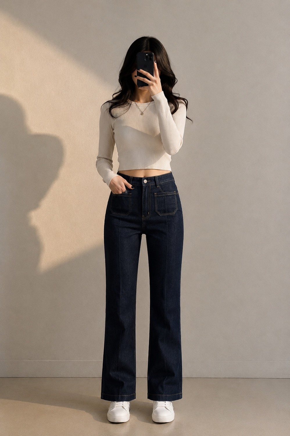  H&amp;amp;amp;amp;amp;M Collection— bootcut Leg Denim Jeans