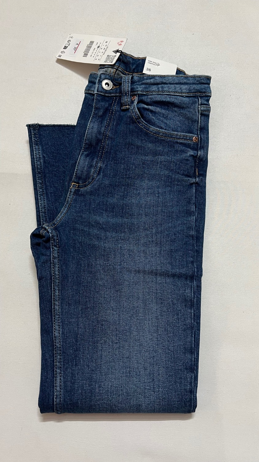zara crop flare-شلوارجین کراپ فلر زارا 