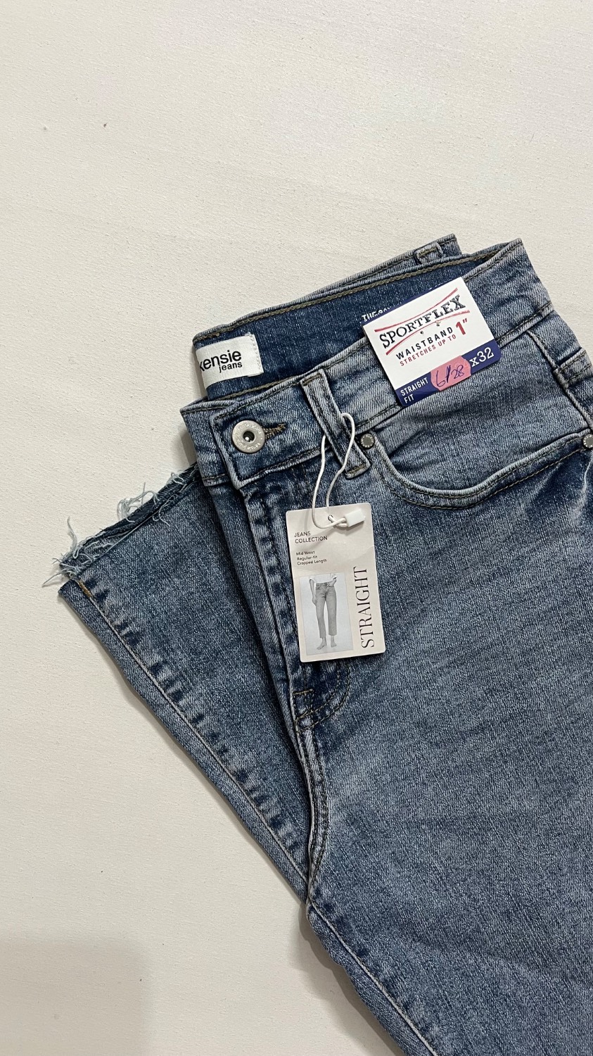 KENSIE Collection — flare Leg Denim Jeans