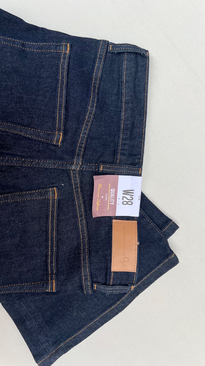 oldmoney collection straight flare ladies denim