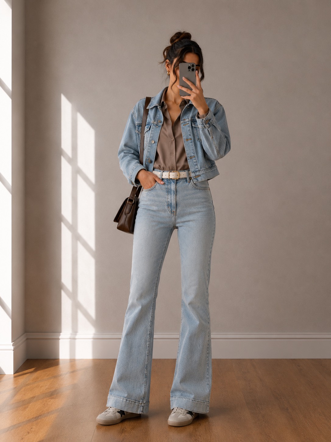 شلوار جین بوتکات یخی برندwrangler