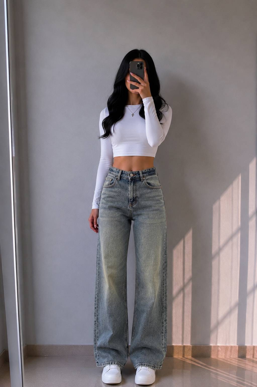 C&amp;amp;amp;amp;amp;amp; A Collection —BAG Fit Leg Denim Jeans